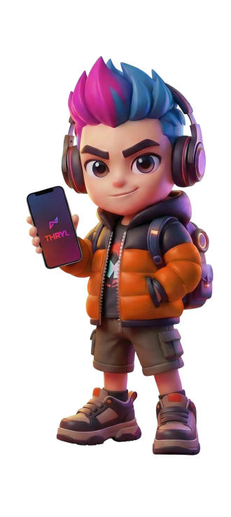 THRYL PHONE MASCOT
